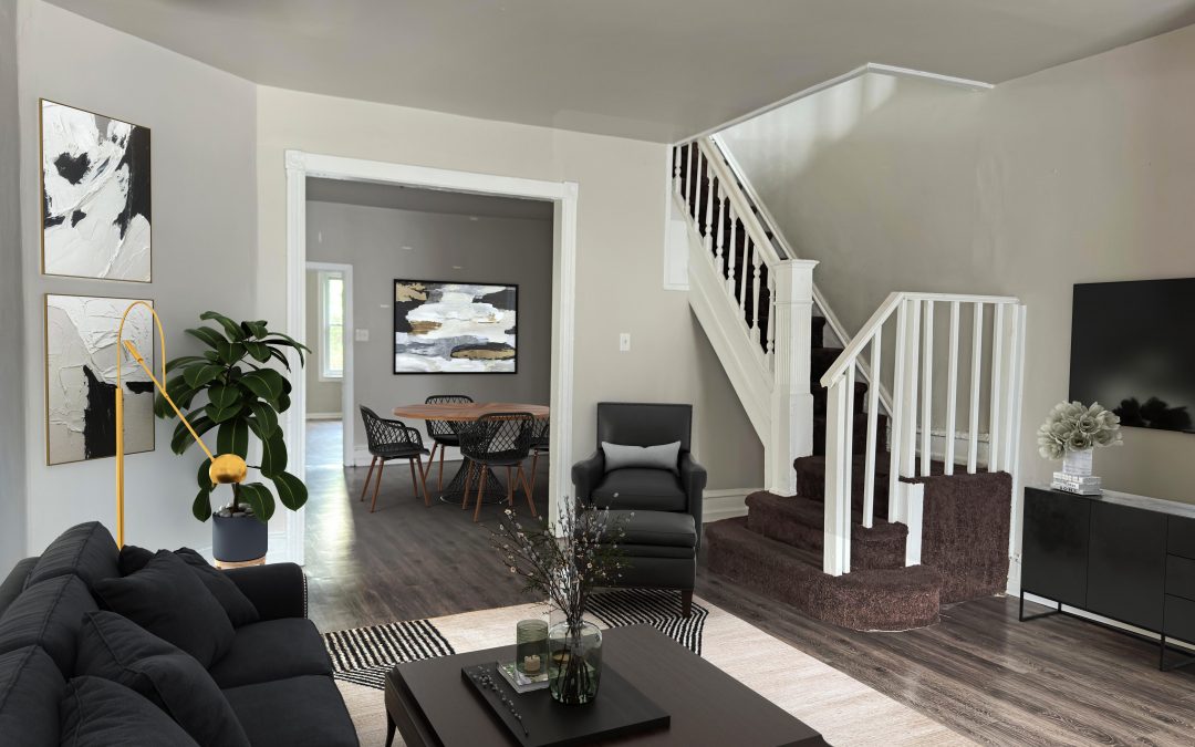 60XX Spruce St | Living and Dining Area